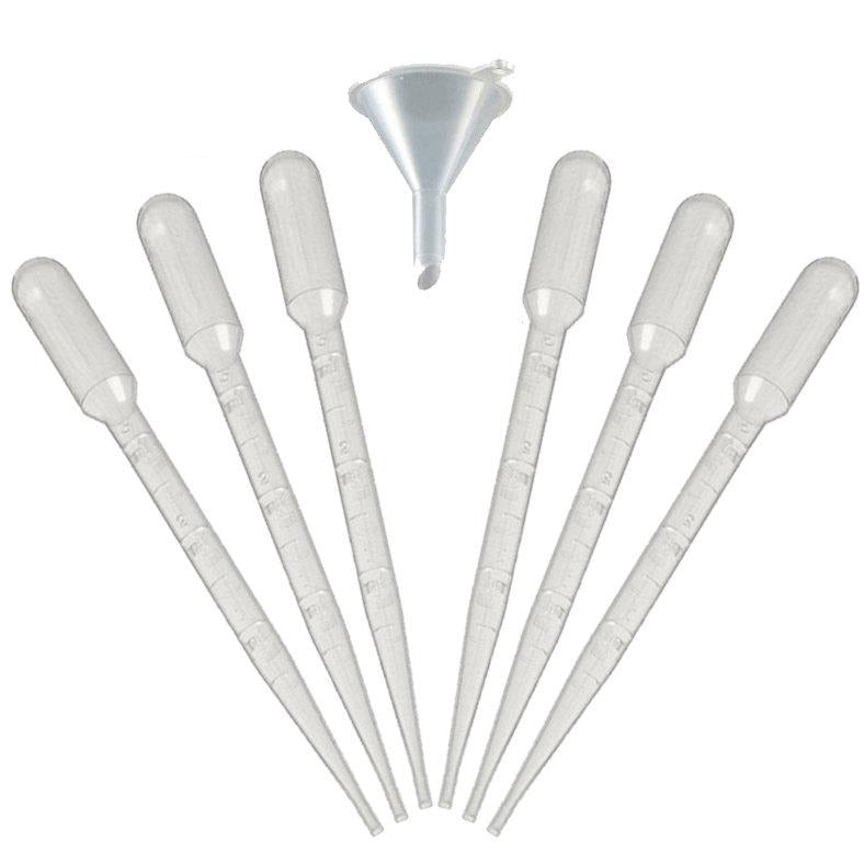 36 Empty 2ml Disposable Plastic Suppository Molds/Shells FREE Pipette!