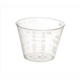 Grafco Vintage Small Measuring Cup Clear Glass 1oz