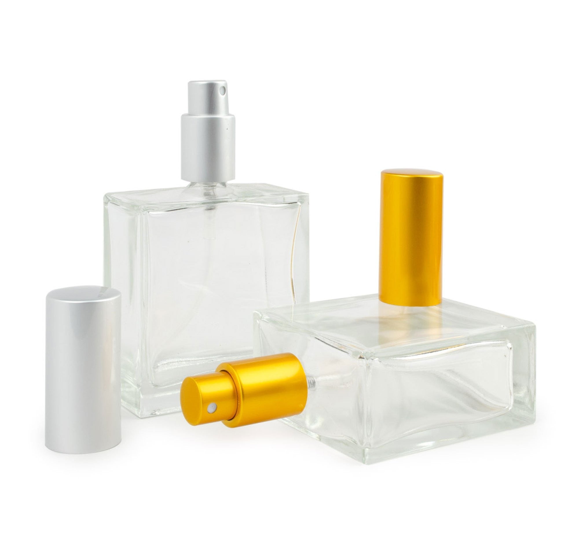 100 ml Square Glass Perfume Bottles