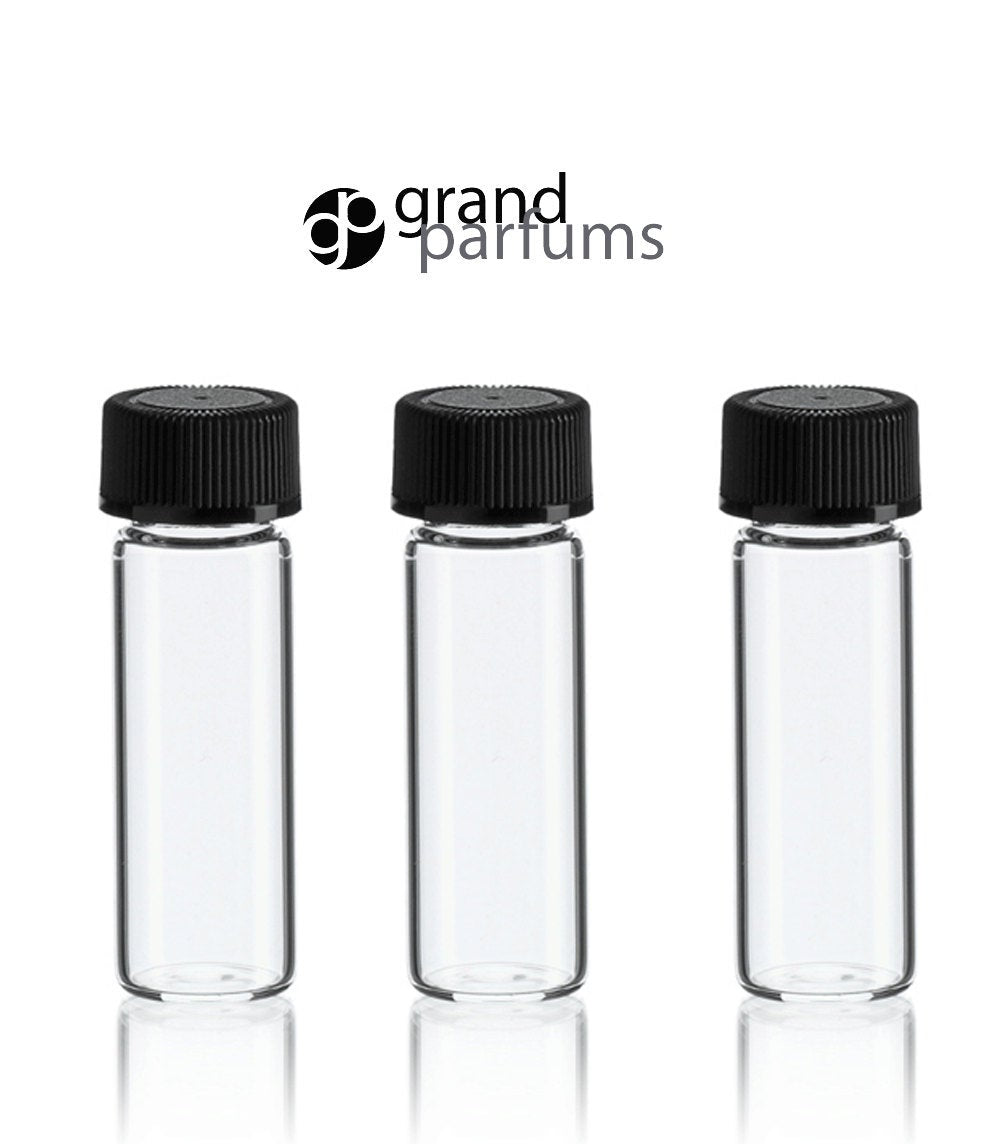 15 ml Glass Bottles with Interchangeable Caps - 30017 - 30018